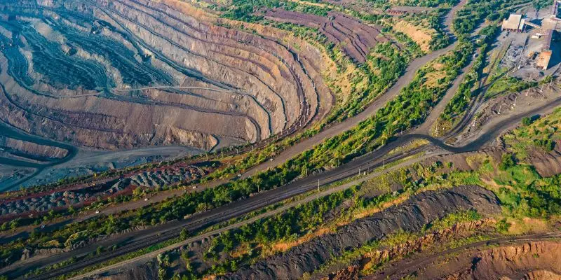 Iron ore mine